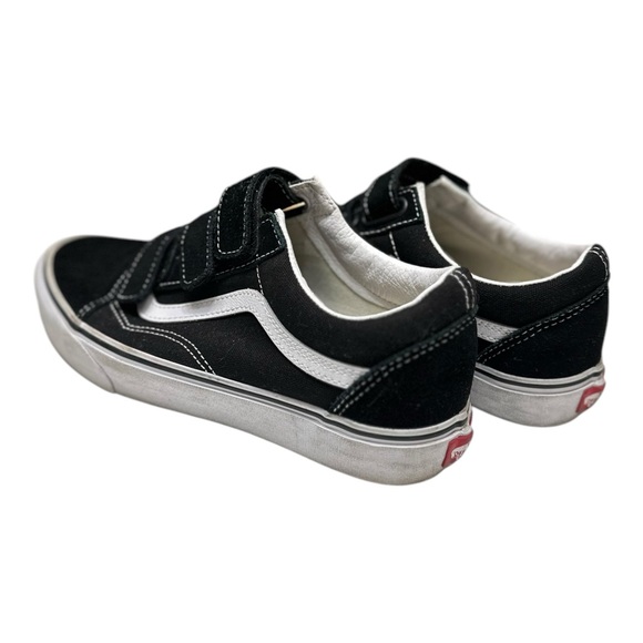 Vans Old Skool V Suede Canvas Shoe Black - Picture 3 of 8